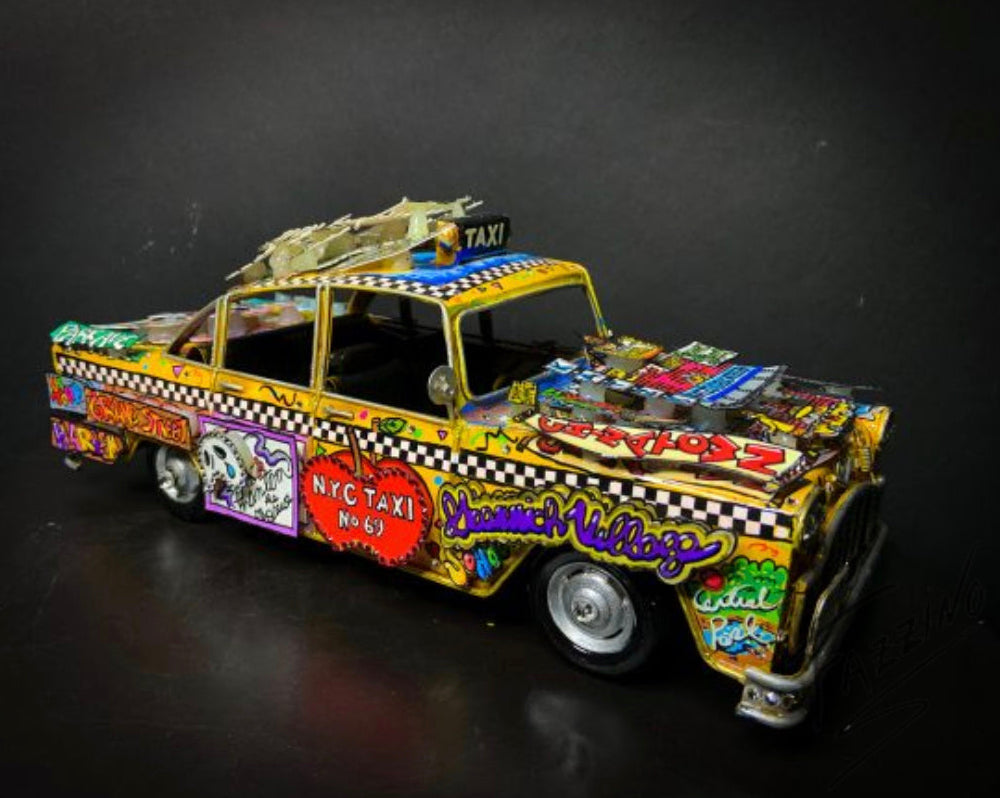 The Broadway Taxi Sculpture