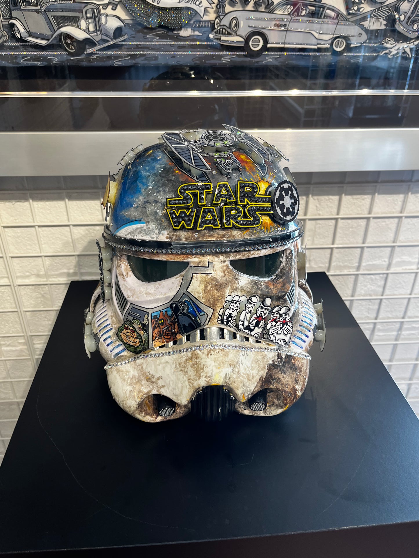 Stormtrooper Unique Helmet Sculpture