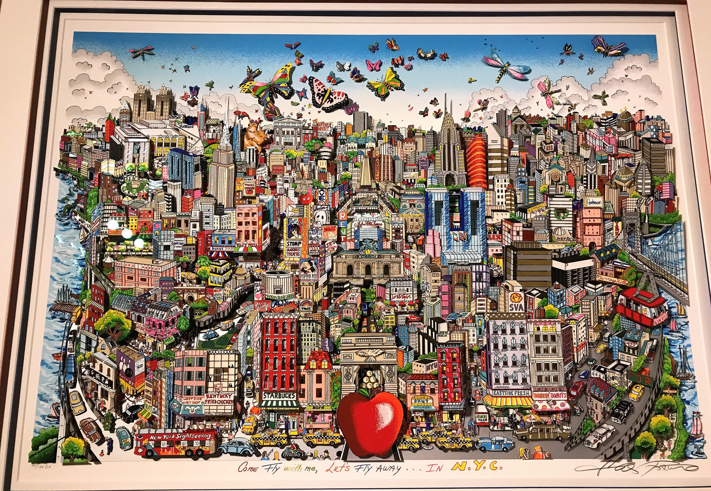 Come Fly Me With, Let's Fly Away in NYC
