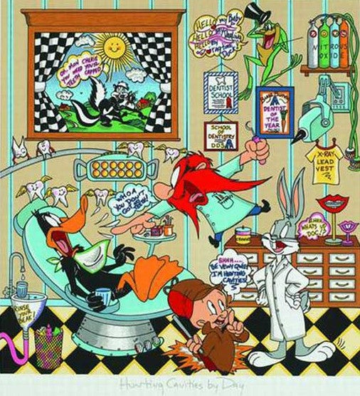 Hunting Cavities' by Day DX 37/100 w/Remarque