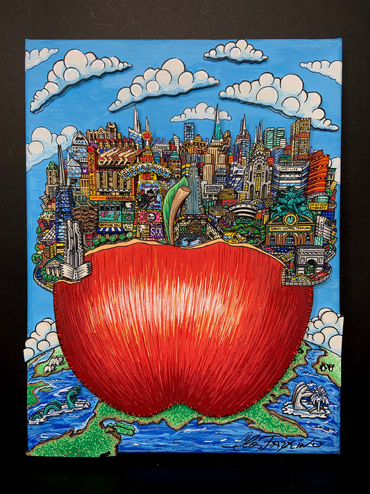 The Honeycrisp Apple Meets NYC