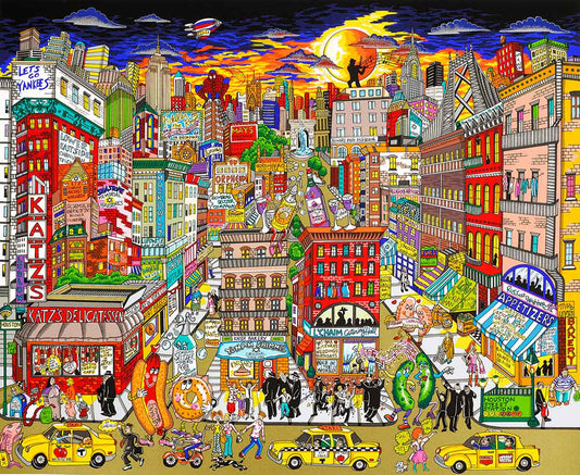 Fahklumpt and Famisched in This Meshugenah City...NYC