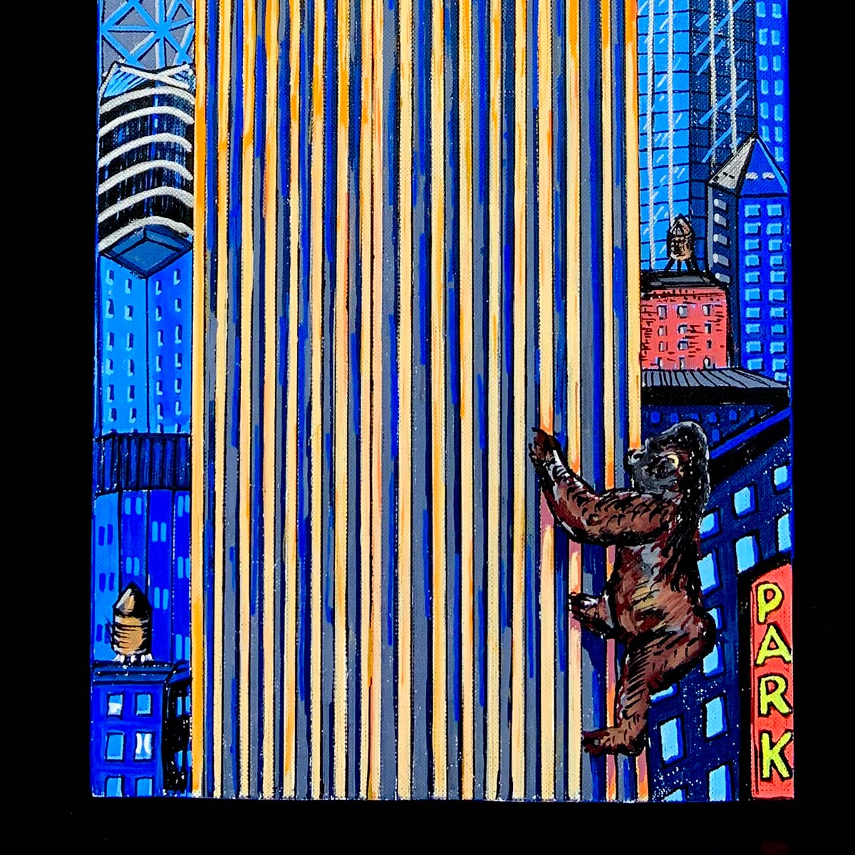 Spidey and Kong Climb the Empire State Building - Original