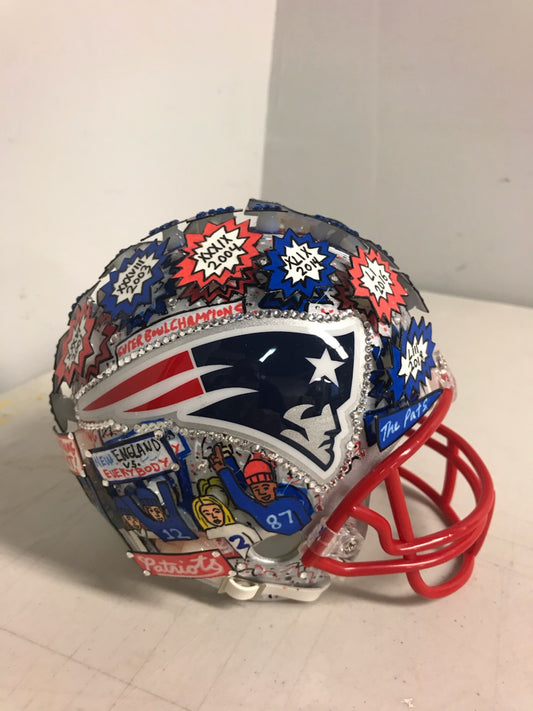 Fazzino NFL Mini Helmets - New England Patriots-