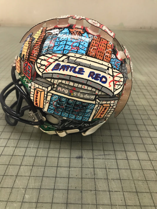 Fazzino NFL Mini Helmets - Houston Texans