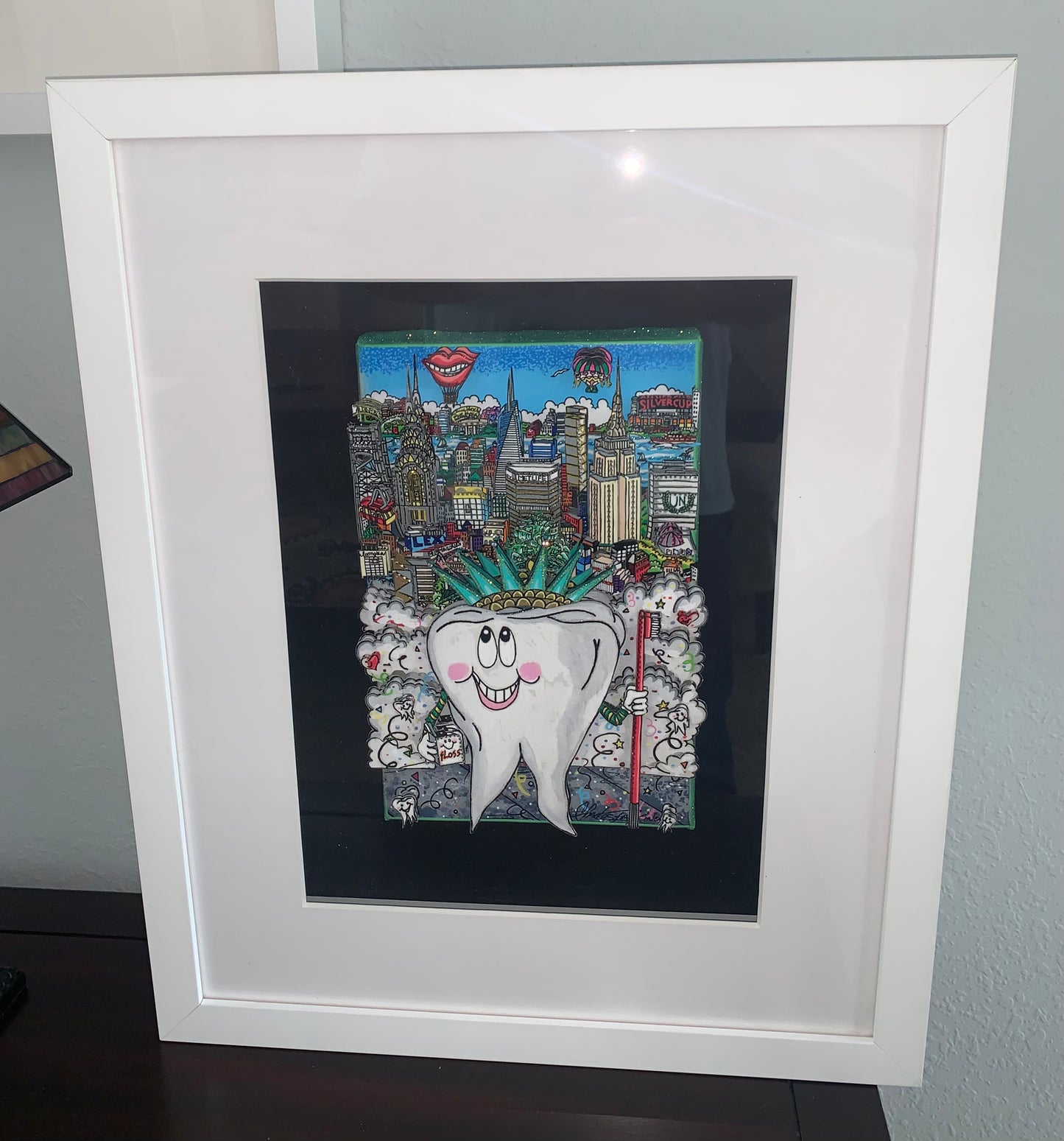 Tickle My Teeth NYC Canvas Unique