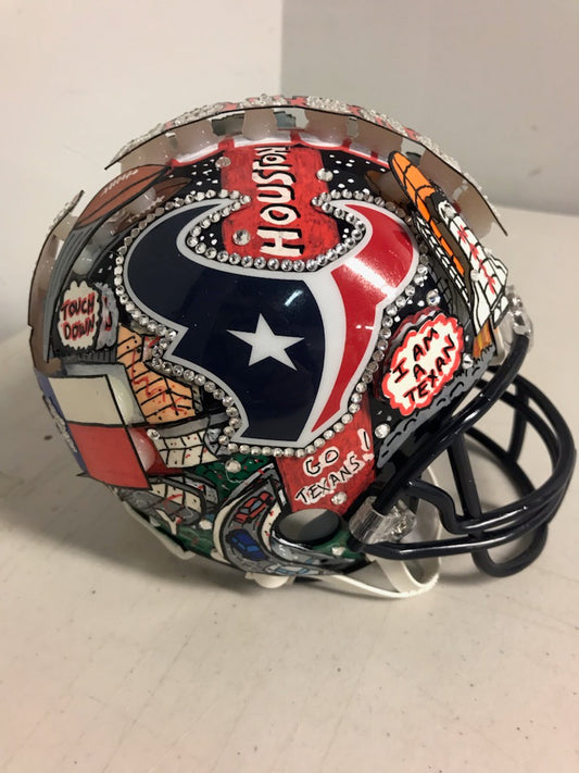 Fazzino NFL Mini Helmets - Houston Texans