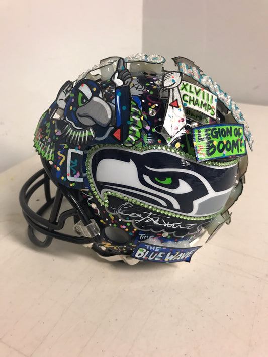 Fazzino NFL Mini Helmets - Seattle Seahawks