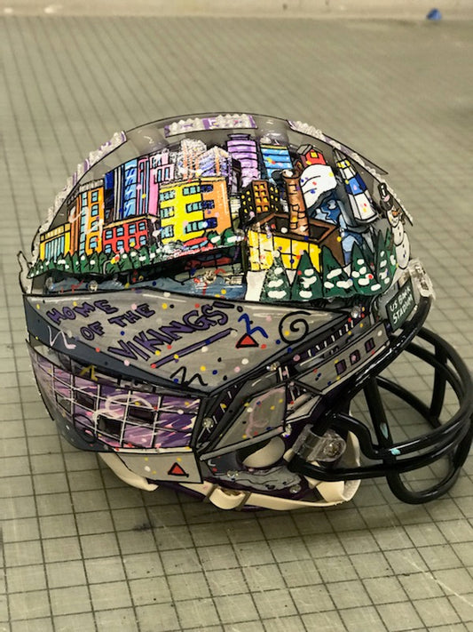 Fazzino NFL Mini Helmets - Minnesota Vikings