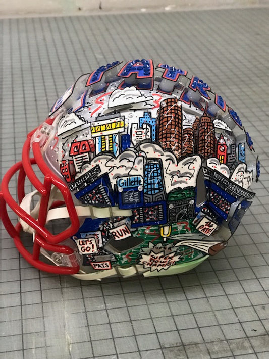 Fazzino NFL Mini Helmets - New England Patriots-