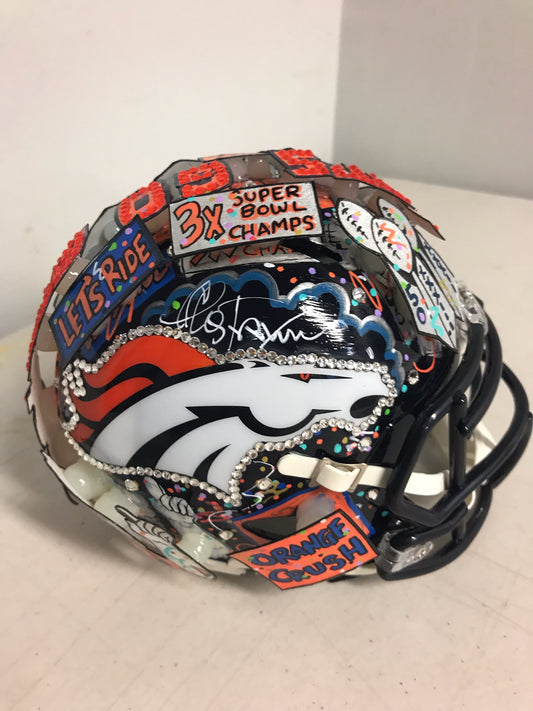 Fazzino NFL Mini Helmets - Denver Broncos