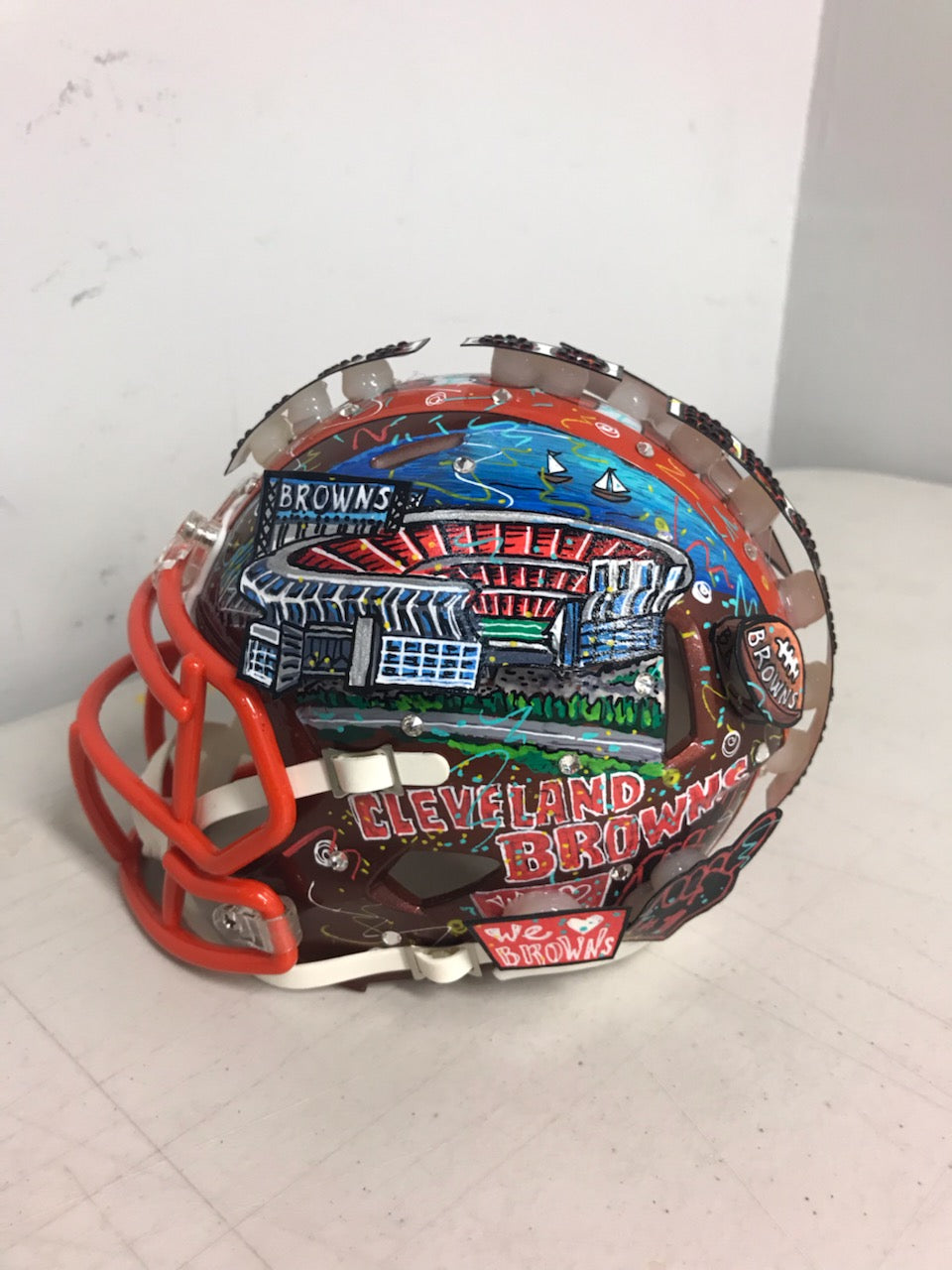 cleveland browns mini football helmets Fazzino NFL Mini Helmets