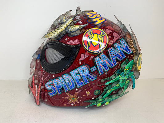 SpiderMan Unique Helmet Sculpture