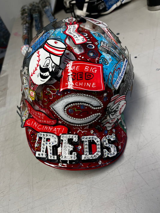 Cincinnati Reds Full Size Batting Helmet