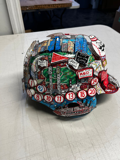 Cincinnati Reds Full Size Batting Helmet