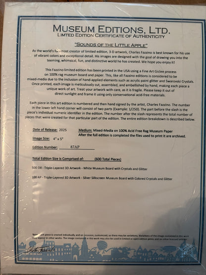 Sounds of the Little Apple - Artist Proof