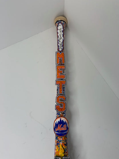 1986 NY Mets World Series Bat Original
