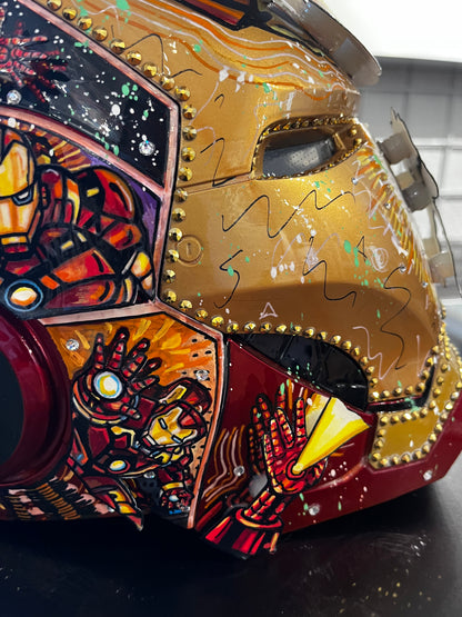 Iron Man Unique Helmet Sculpture