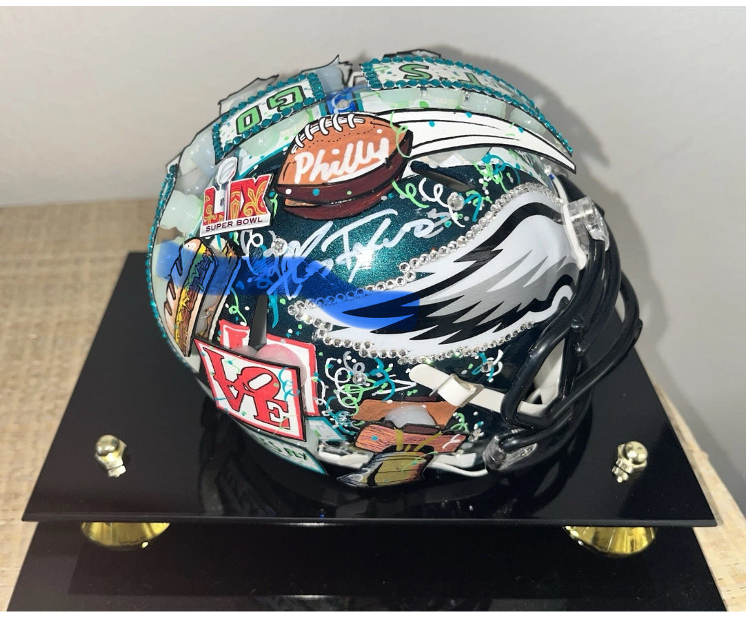 Philadelphia Eagles Mini Helmet 4