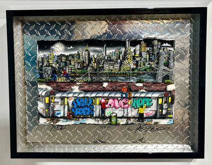Tagging the Subway CC Edition Framed