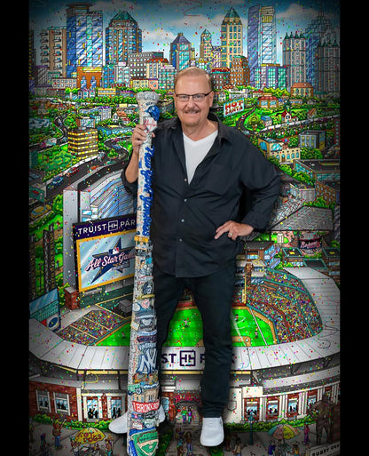 NY Yankees Oversized Bat (2025)
