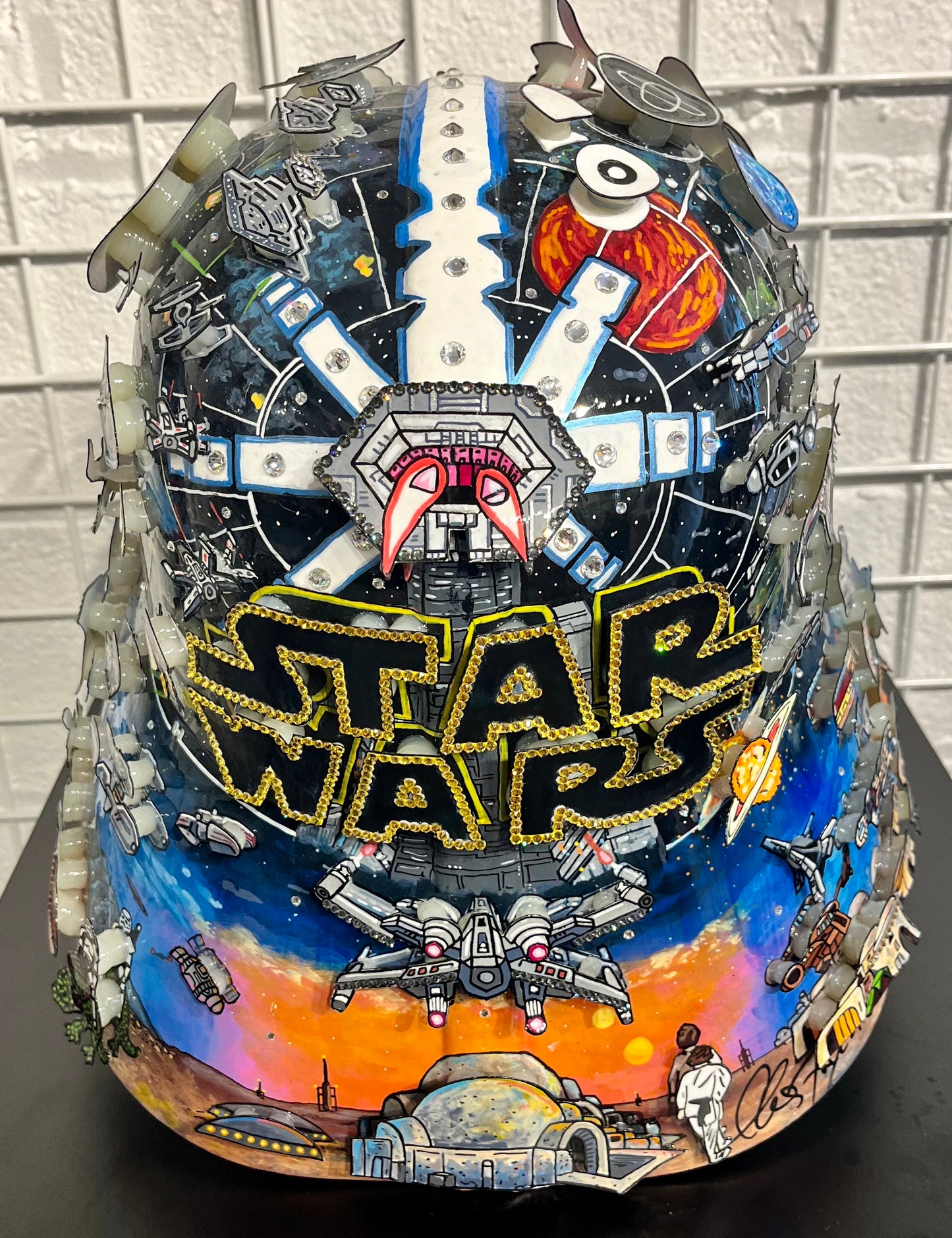 The Return of Darth Vader  Unique Helmet Sculpture