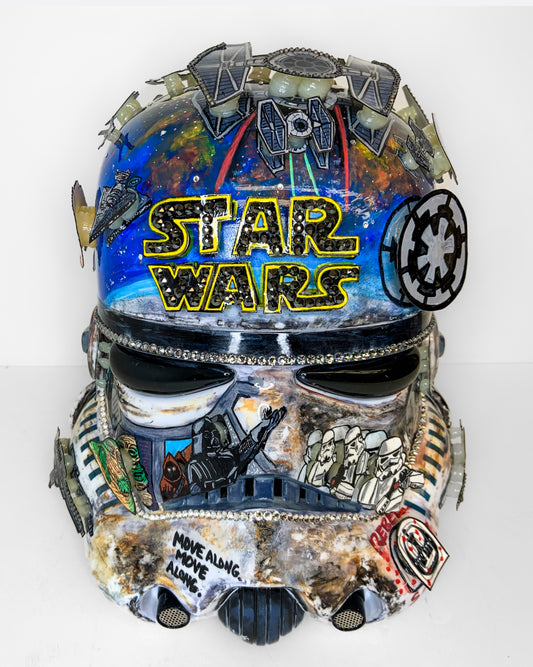 Stormtrooper Unique Helmet Sculpture
