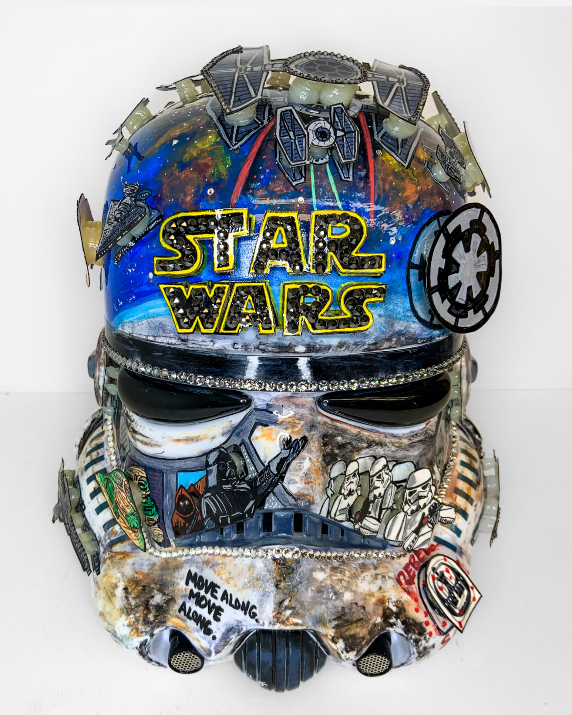 Stormtrooper Unique Helmet Sculpture