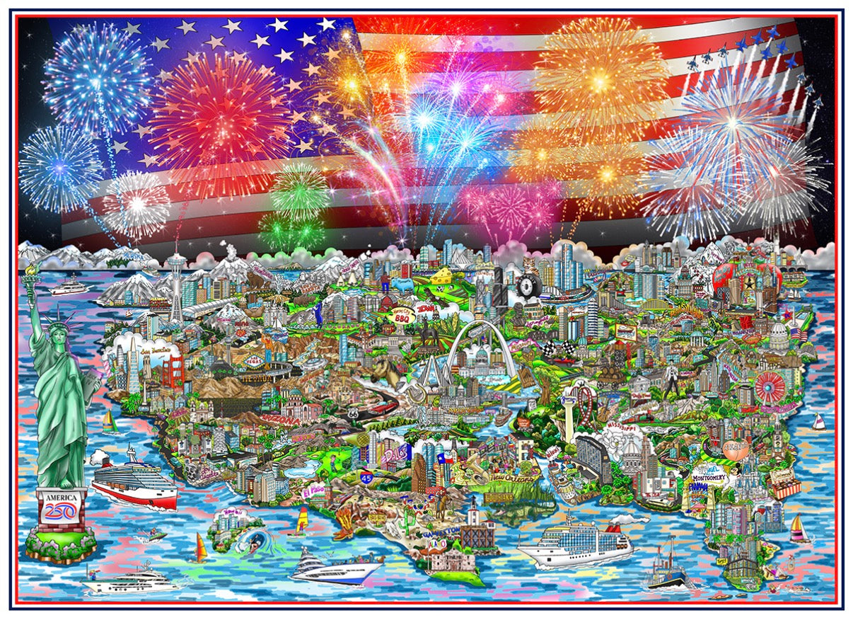 チャールズファジーノ　Rockin’ around the U.S.A America 250
