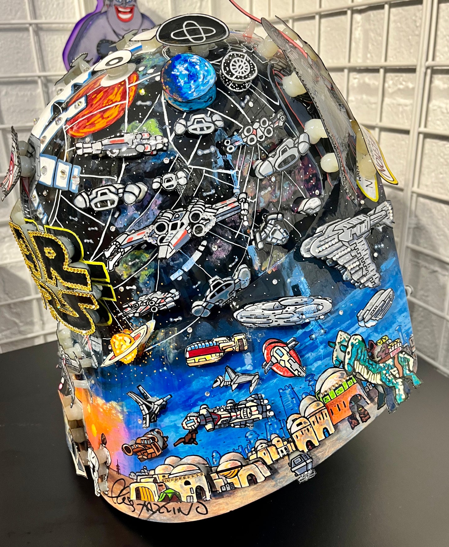 The Return of Darth Vader  Unique Helmet Sculpture