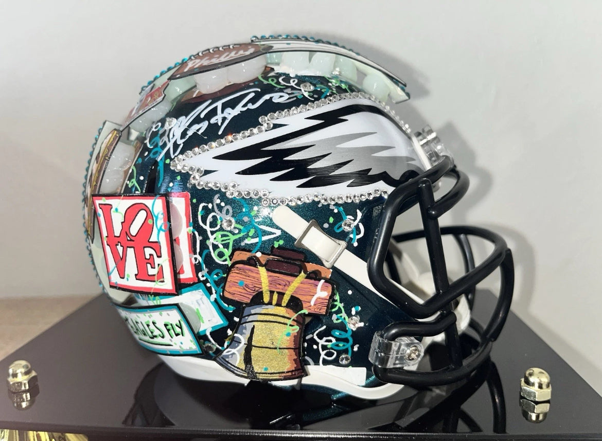 Philadelphia Eagles Mini Helmet 4