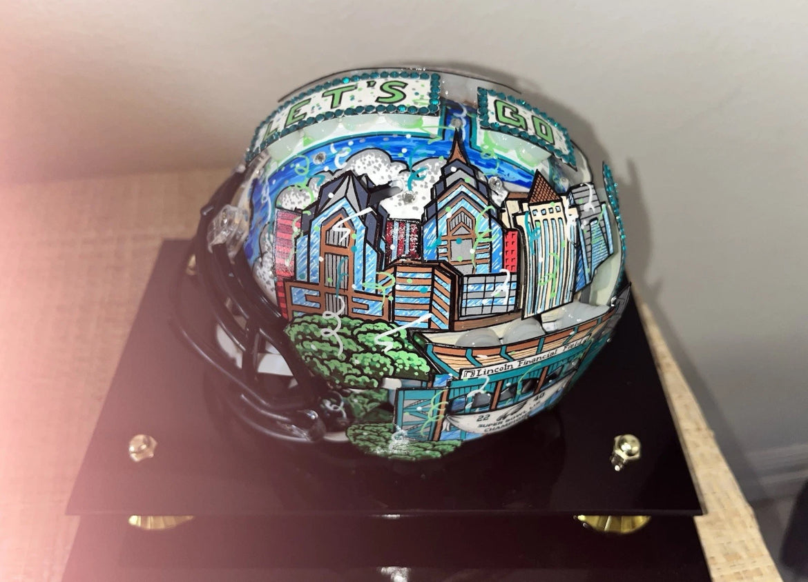 Philadelphia Eagles Mini Helmet 4