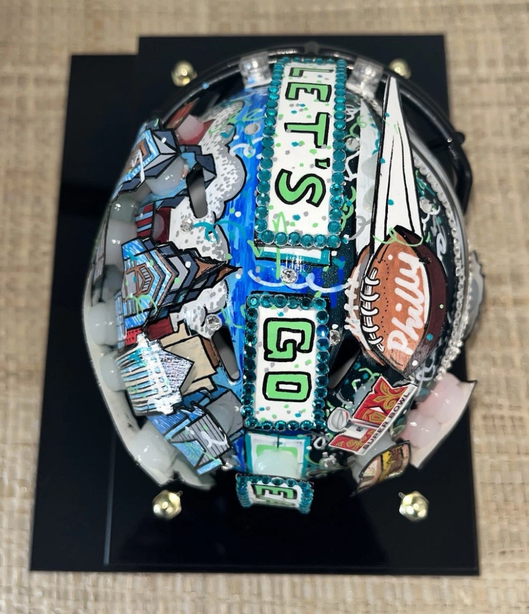 Philadelphia Eagles Mini Helmet 4