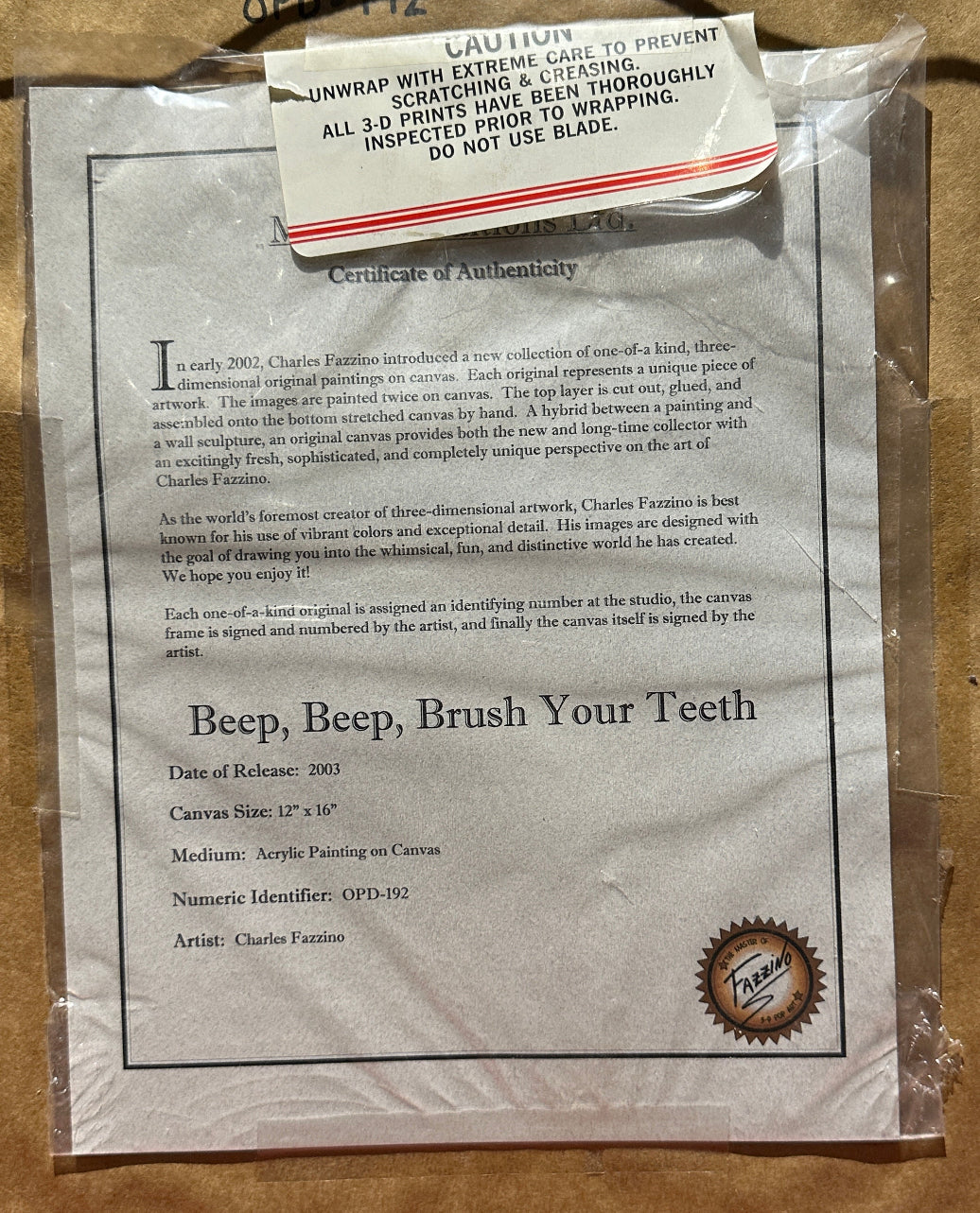 Beep Beep - Brush Your Teeth - Original