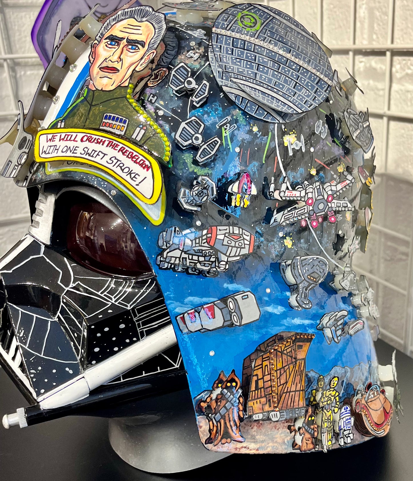 The Return of Darth Vader  Unique Helmet Sculpture