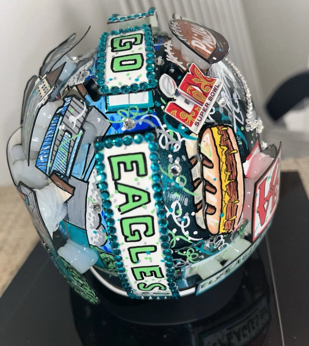 Philadelphia Eagles Mini Helmet 4