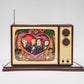 We Love Lucy Hand Painted TV Sculpture