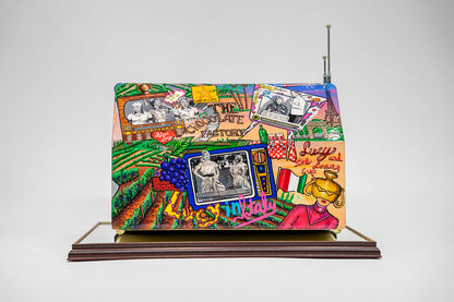 We Love Lucy Hand Painted TV Sculpture