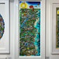 Paradise Found... Palm Beach County - Deluxe Edition - 29” x 61” Framed