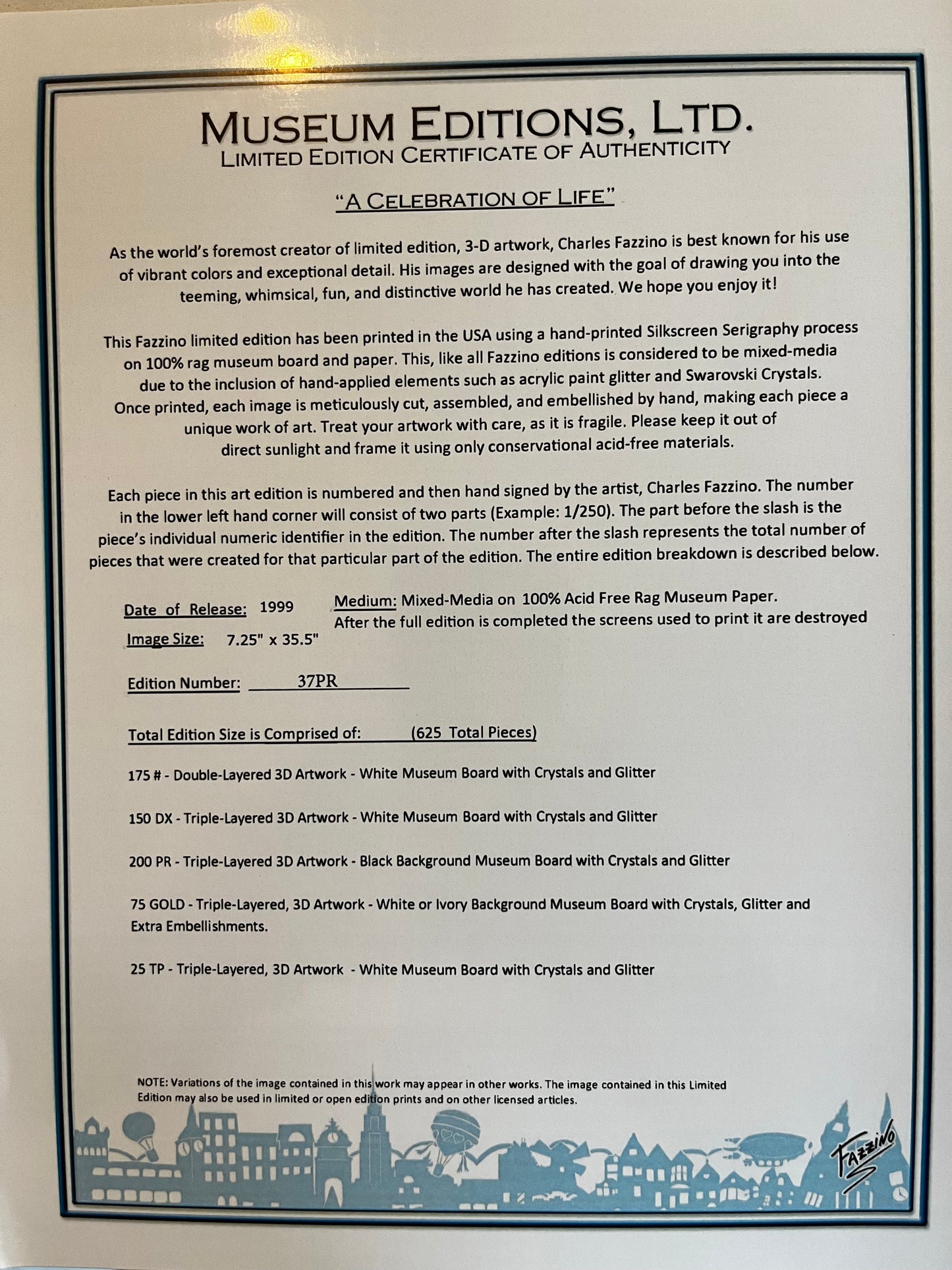 Celebration of Love, Life, Heritage and Spirit Series