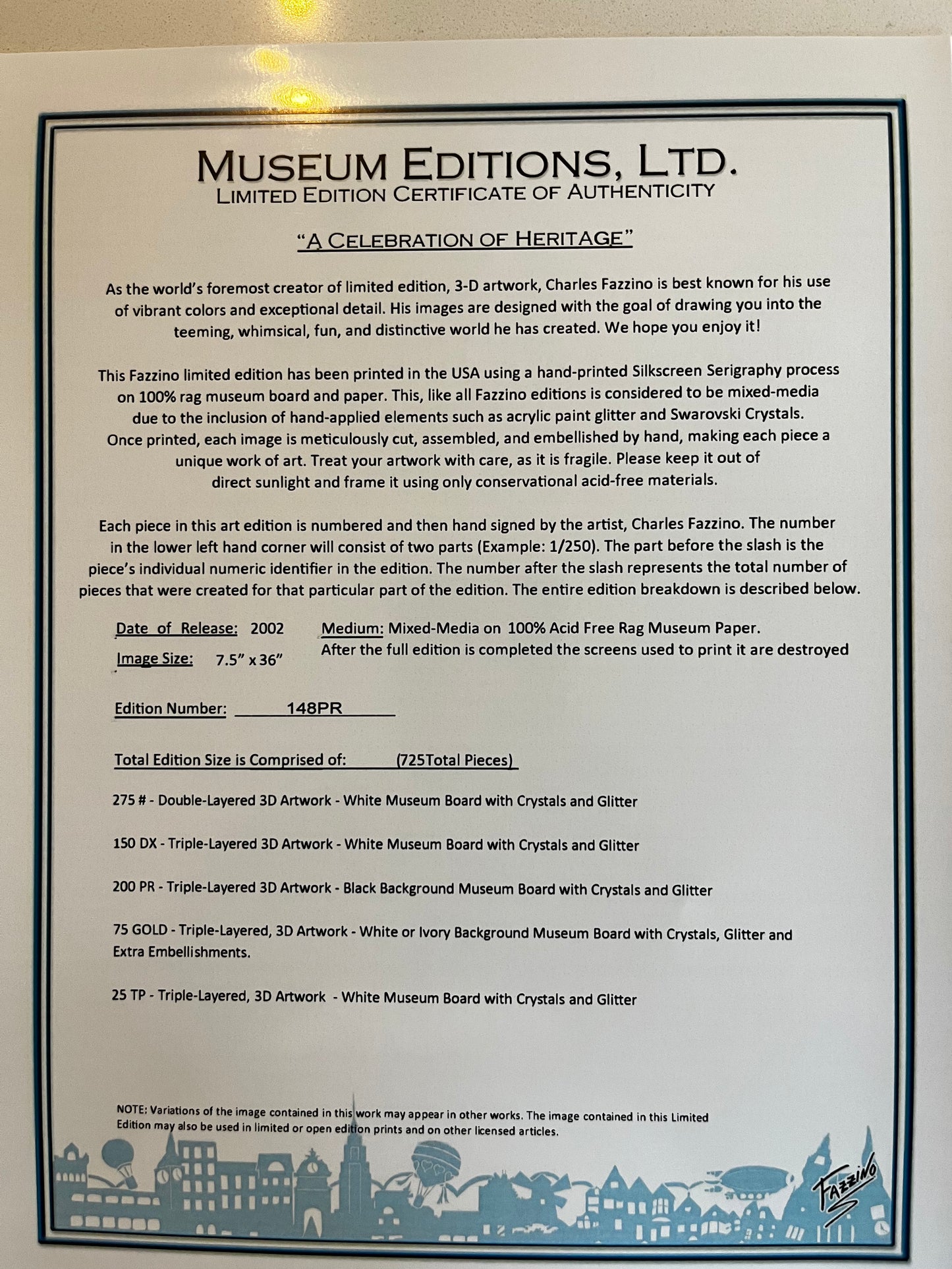 Celebration of Love, Life, Heritage and Spirit Series