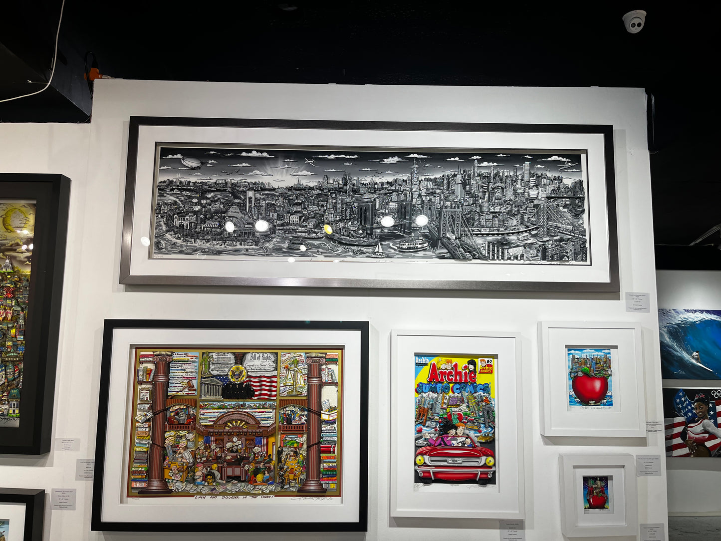 Sunset Over Manhattan Island Mural Premiere Edition