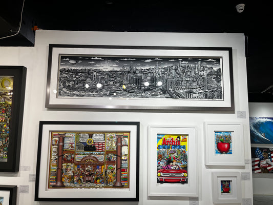 Sunset Over Manhattan Island Mural Premiere Edition