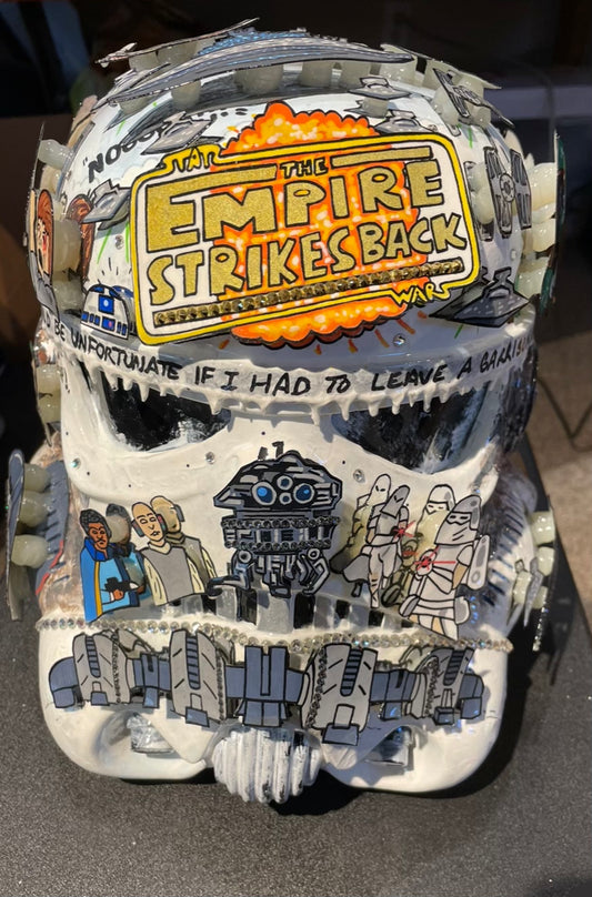 Stormtrooper Unique Helmet Sculpture