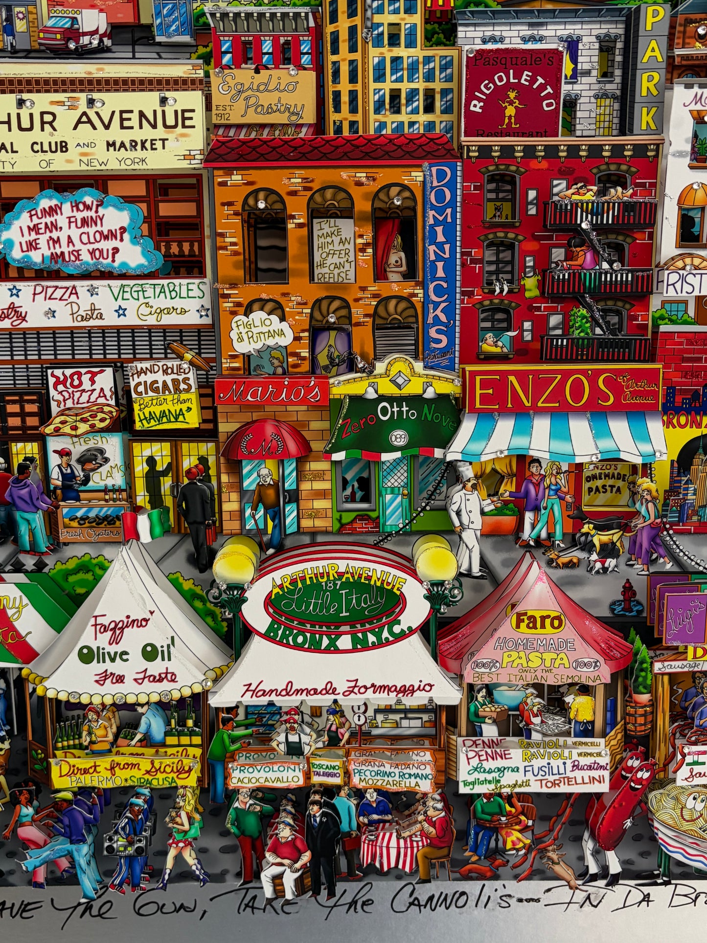 Leave the Gun, Take the Cannolis… In Da Bronx