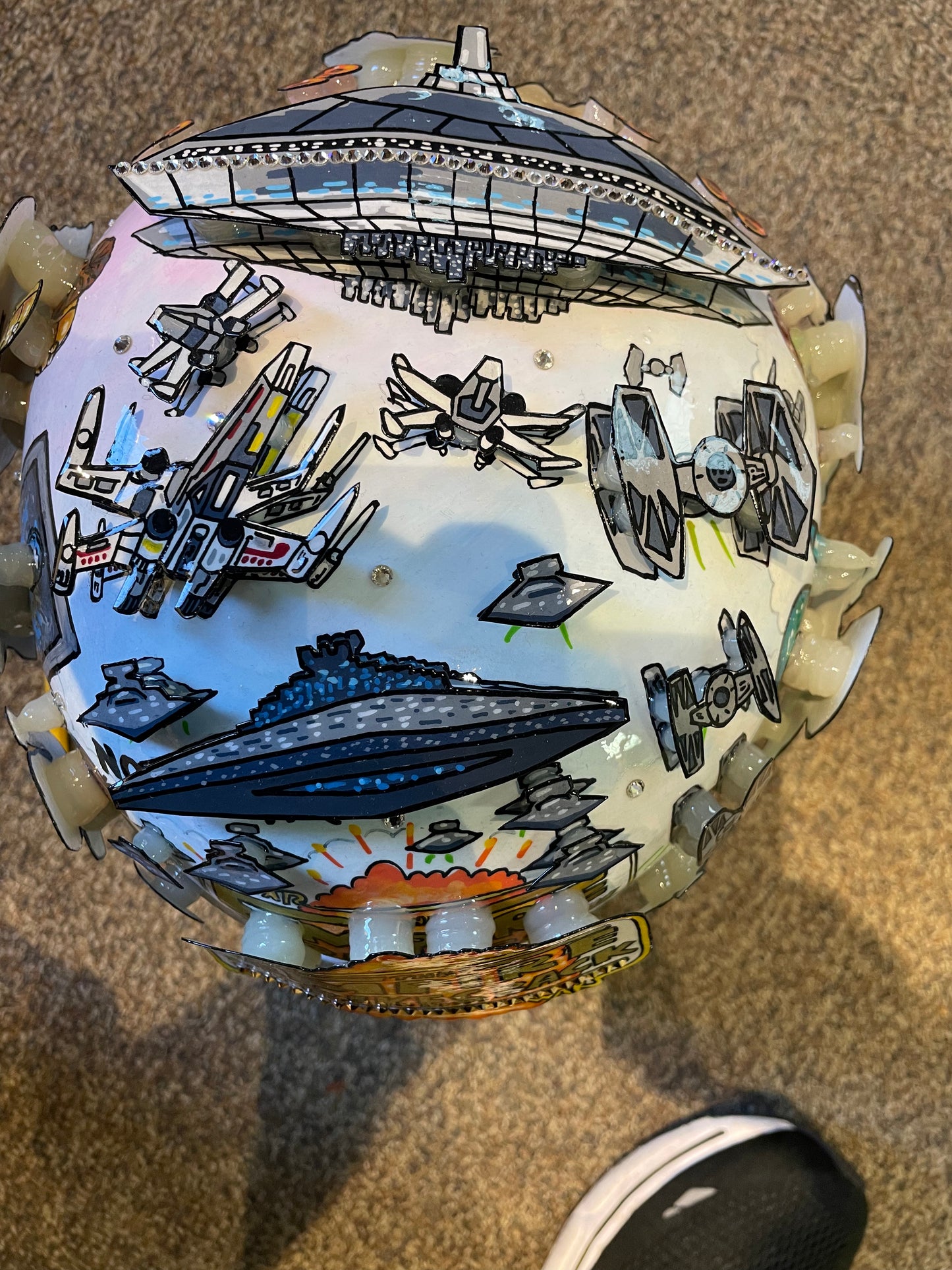 Stormtrooper Unique Helmet Sculpture