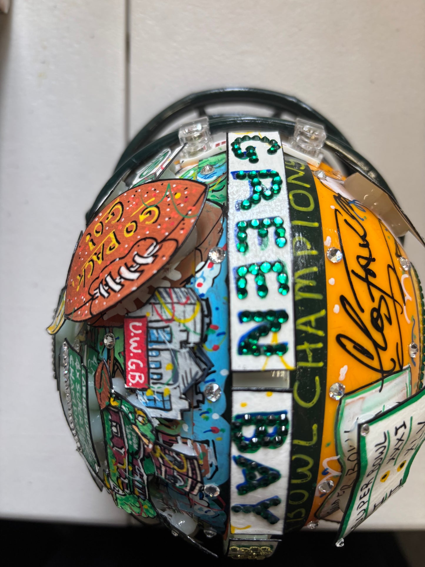Fazzino  NFL Mini Helmets - Green Bay Packers