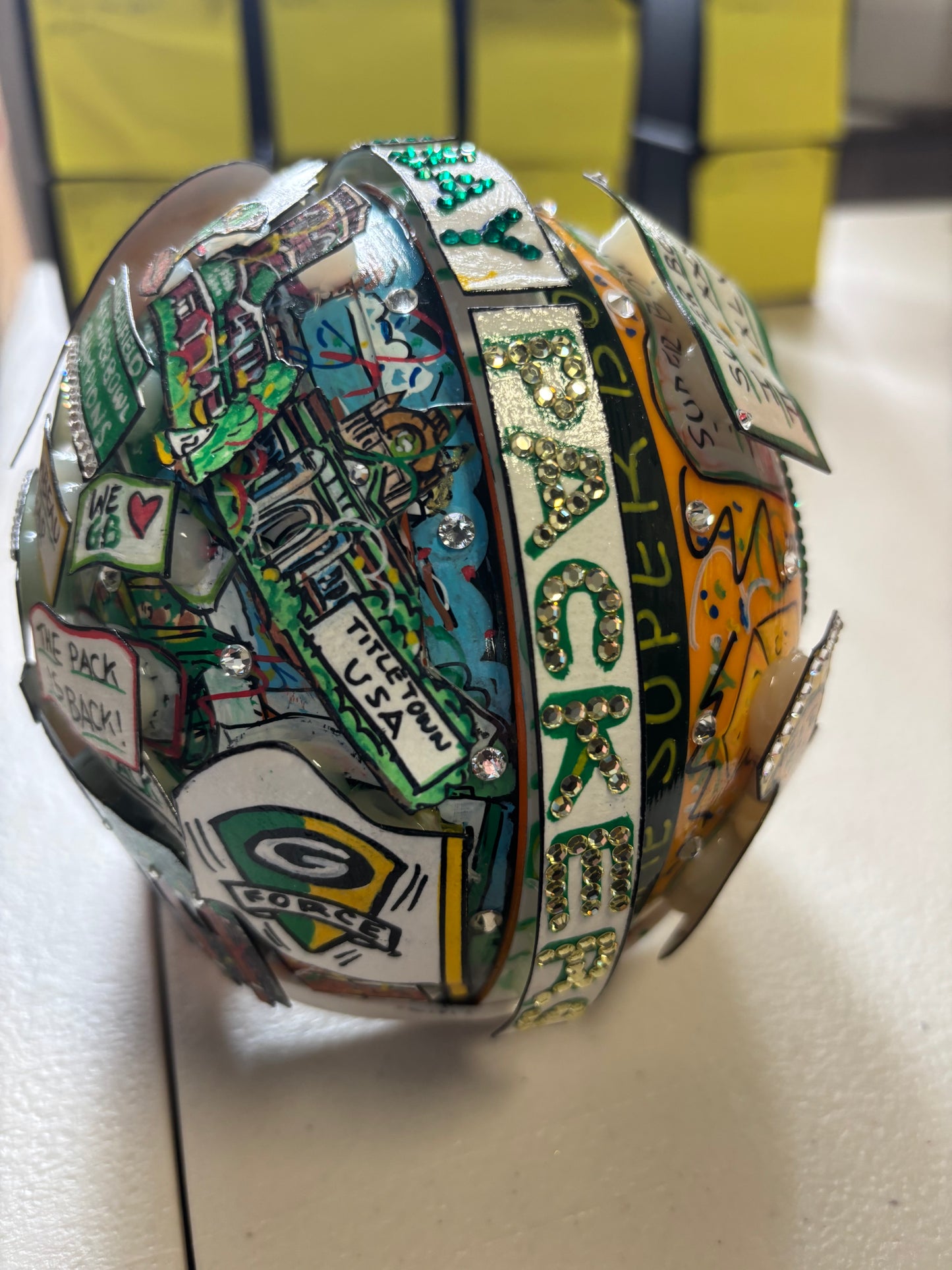 Fazzino  NFL Mini Helmets - Green Bay Packers