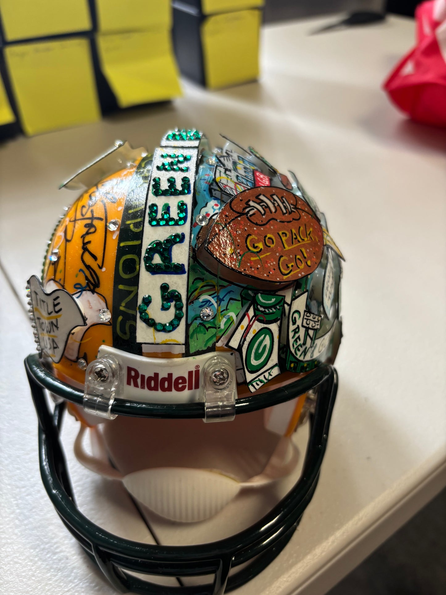 Fazzino  NFL Mini Helmets - Green Bay Packers