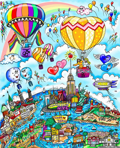 Rainbows and Balloons of Many Colors